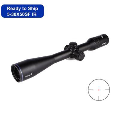 China Aircraft-grade Aluminum Optical Scope SFP HD RTS 5-30X50SF IR High Level Powerful Glass Hunting Scope With German Optics System for sale