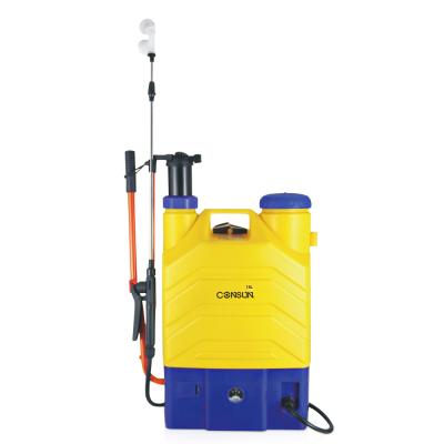 China Agriculture Agricultural Plastic 16l 2 In 1 Electric Hand Backpack Sprayer Pump for sale