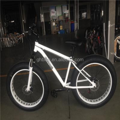 China Best 26 Inch Fat Tire Snow Bike Steel Fat Bike Big Tire Mountain Bike for sale