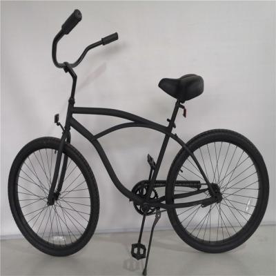 China Wholesale 26 Speed ​​Beach Cruiser Bikes Steel Foot Single Brake Men's Bicycles for sale