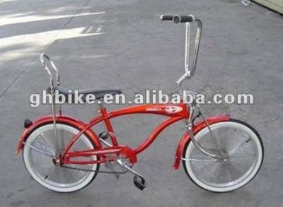 China Steel back coaster 20 brake CE saddle red lowrider bike for sale