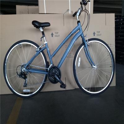 China Wholesale New 2022 Popular Manufacturer Aluminum Alloy Frame 21 Speed ​​Women's Steel Step Through City Bike Bicycles for sale