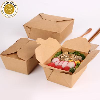 China Wholesale Disposable Disposable Printable PLA Take Out Wrapping Paper Food Wrapping Salad Lunch Box Paper for sale