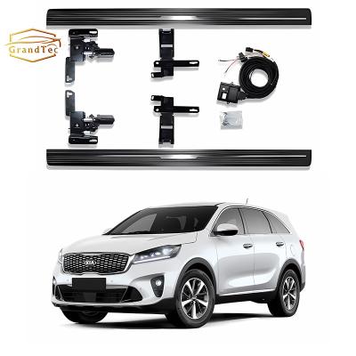 China Automotive Parts GRANDTEC Wholesale High Quality Full Aluminum Alloy Side Steps Electric Running Boards For Kia Sorento 2014-2019 for sale