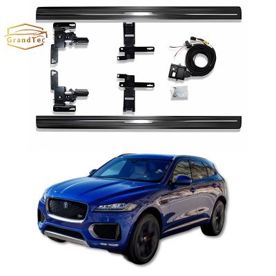 China Automotive Parts Hole Punching Free Long Warranty Electric Running Board Electric Side Step Power Side Step For Jaguar F-Pace 2016+ for sale