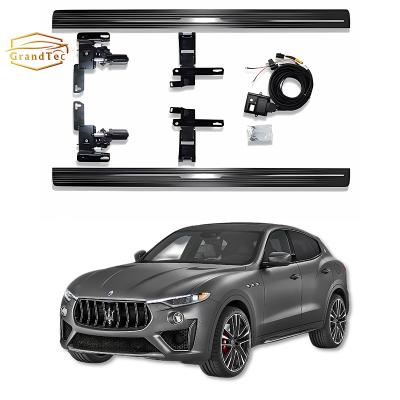 China Automotive Parts GRANDTEC 2 Years Warranty Waterproof OEM Electric Retractable Side Steps Power Running Boards For Maserati Levante 2016+ for sale