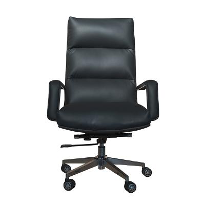 China Black White Office Leather (Height) Chair Adjustable For Living Room Office for sale