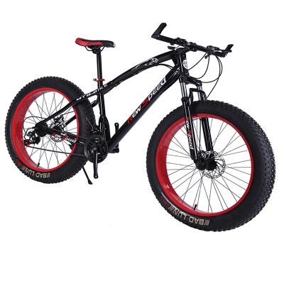 China Custom OEM Carbon Fiber Bike Adult Mountain Bike Cheap Snow Bike 26 Inch Premium Fat Wheels for sale