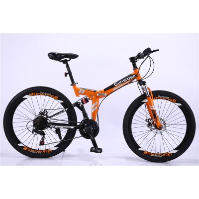 China Steel 21 speed folding mountain bike mtb bicycle for men /China mountain bike/26 inch steel mountain bike for sale