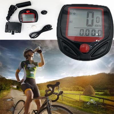 China Waterproof MTB Road Bike Cycle/Mountain Bike Bicycle Cycling LCD Display Digital Calculator Cycling Computer for sale