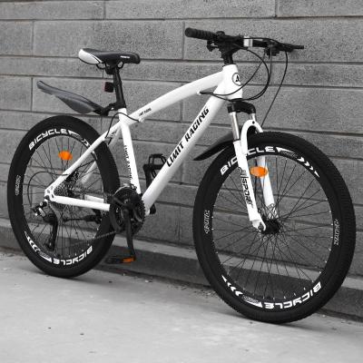 China Moutain 26 Inch Mountain Bike High Carbon Steel 24 Speed ​​3/6/10/40 Spoke Disc Brake Aluminum Alloy Fork Rim Mountain Bike for sale