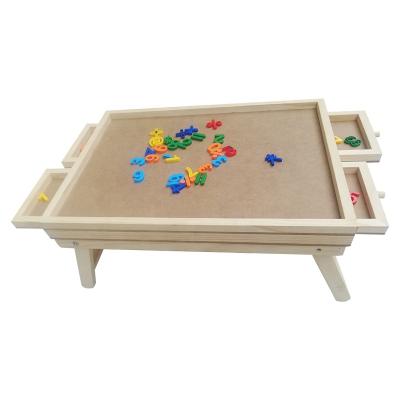 China DIY TOY jigsaw puzzle table folding puzzle table wooden folding puzzle table for sale