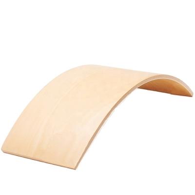 China Balance Forming Toy Wooden KidBoard Playing Board Wobbel Child Yoga Board Wooden Balance Board for sale