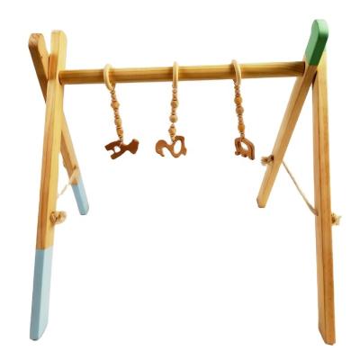 China Wooden Wooden Babies Fitness Frame Children's Intelligence Toys Baby Fitness Frame for sale