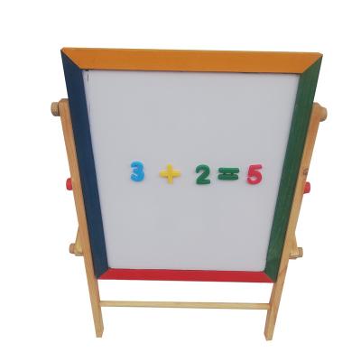 China Home Deco Easel for Children's Wooden Sketchbook Sketchbook Children's Chalkboard, Chalkboard and White Board Easel for sale