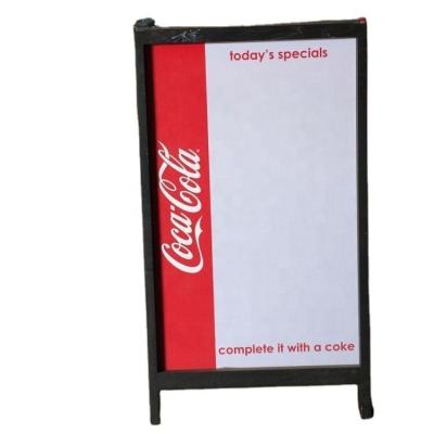 China Wooden Chalkboard Easel Wooden Frame Teaching+Office+Home School Chalkboard Inscription Board for sale