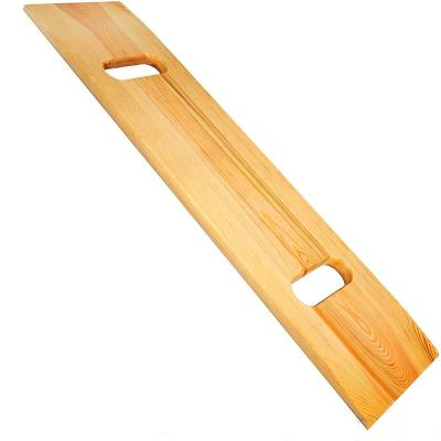 China Body Health Care Transferring Patient Wooden Slide Patient Wood Sliding Wooden Transfer Board for sale