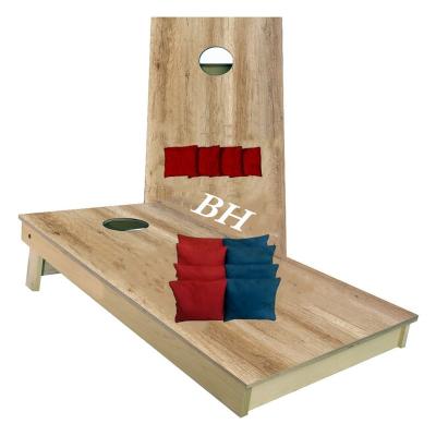 China Wooden Outdoor Cornhole Board Game Sandbag Outdoor Board Game Funny Sports Game Kids Sports Toys Sandbag Toss for sale