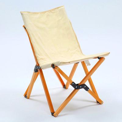 China Handmade Wooden Chair Folding Chair Leg Rest Chair Side Seat Table Compact Foldable Wooden Chair Kitchen Stool for sale