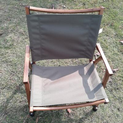 China Beech Chair Foldable Outdoor Camping Chair Easy Carry Picnic Folding Wooden Chair for sale