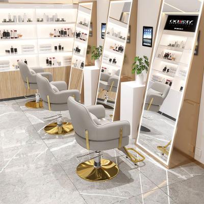 China Wholesale Xingyi furniture commercial salon modern comfortable PU leather salon styling barber chair for sale