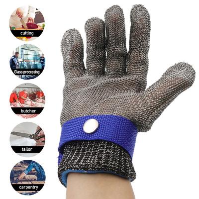 China Protection Xingyi Stainless Steel Glove China Supplier Stainless Steel Gardening Anti Cut Glove for sale