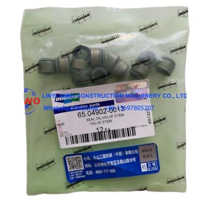 China Machinery Repair Shops Doosan DE08 Engine Valve Seal 65.04902-0013 For SD300E Wheel Loader Parts for sale