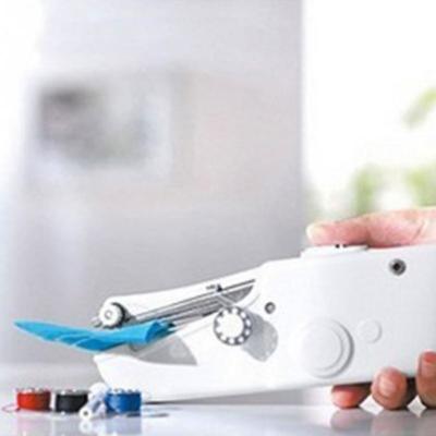 China Other Portable Handheld Sewing Machine Mini Clothes Fabric Portable Pocket dropshipping for sale