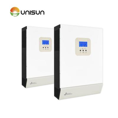 China Chinese Home Supplier Unisun 3.5KW 3.5KVA 24V 220V 120V Solar Power System Off Grid Inverter 512mm Prue Hybrid Solar Sine Wave Solar Inverter for sale