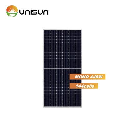 China Commercial Top Rated 2022 Double Glass Halves 440w Cut 144 Cell Solar Panels 445w 450w 455w 460w Monocrystalline Bifacial Solar Panels for sale