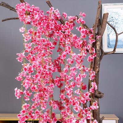 China Is made of raw silk material for flowers and leaves artificial flower plant for decoration for sale