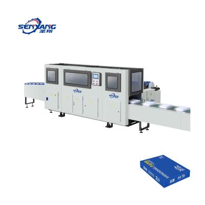 China Hotels A4 packaging machine copy paper ream wrapper,a4 wrapping machine paper cutter and packing machine for sale