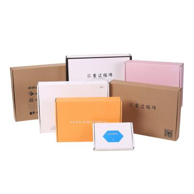 China Custom Hot Selling Recyclable Good Price Corrugated Industrial Use Clothing Box Portable Corrugated Packaging Industrial Boxes With Foldable Cover for sale