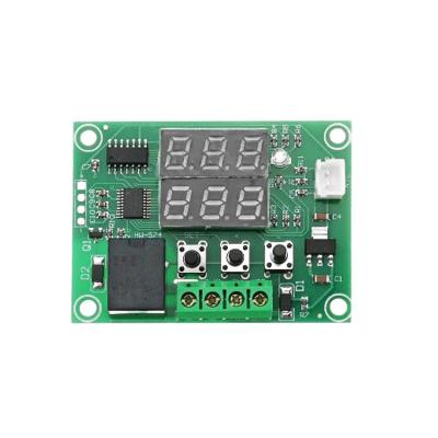 China DC 12V XH-W1219 W1219 Dual Temperature Controller Temperature Digital W1219 for sale