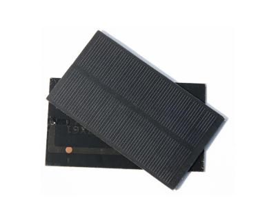 China 107x61MM 1W 5V 200MA Mini Monocrystalline Silicon Solar Panel 1W 5V 200MA Epoxy Solar Panel DIY Cell Charger Panel for sale