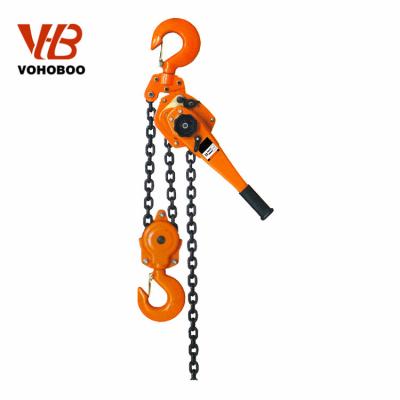 China Tensioning and whipping in any direction 1-1/4 hp lever hoist 2 ton 3ton manual chain block for lifting goods for sale