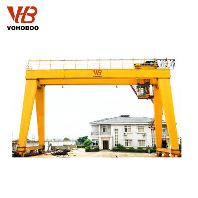 China Single or double girder 25 ton 20 ton 16 ton 15 gantry crane 10 ton girder gantry crane for sale in indoor workshop for sale