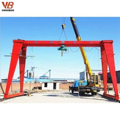 China Gantry Crane Single Beam 20ton - 5t - 10m Gantry Crane Lifting Equipment for sale