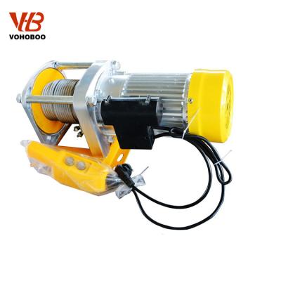 China CRANK KCD multifunctional electric winch wire rope hoist 220 volt electric construction winch for sale