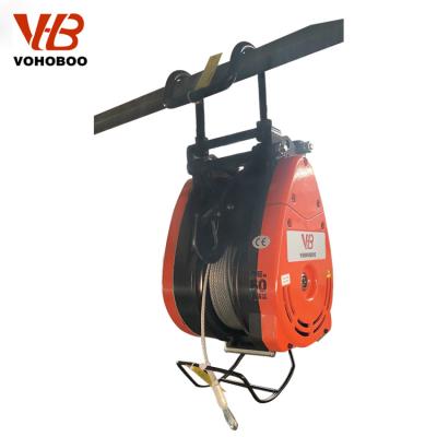 China CRANES Mini Electric Wire Rope Hoist M Series 160kg for sale