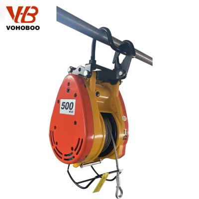 China 500kg mini CRANES electric winch for sale