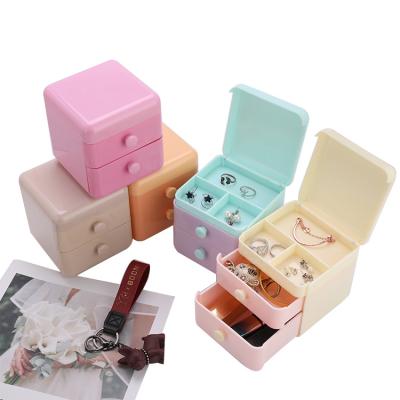 China Viable High Quality Cosmetic Storage Box Makeup Drawer Organizer Jewelry Nail Polish Makeup Container for sale