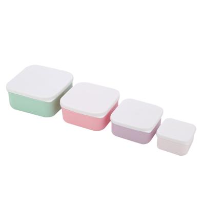 China Freshness Preservation Plastic Food Storage Container With Sealed And Leakproof BPA Free Plastic Container Kitchen Lid Set for sale