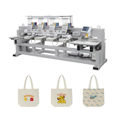 China High Quality Hat/T-shirt/Flat/3D/Towel/Leather/Jacket Embroidery 2021 New Design Sewing Machine Embroidery Computerized Bag Four Head Embroidery Machine for sale