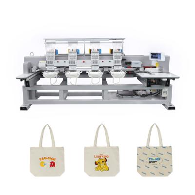 China High Quality Hat/T-shirt/Flat/3D/Towel/Leather/Jacket Embroidery Computer Embroidery Sewing Machine Four Main Bag Embroidery Machine Price for sale