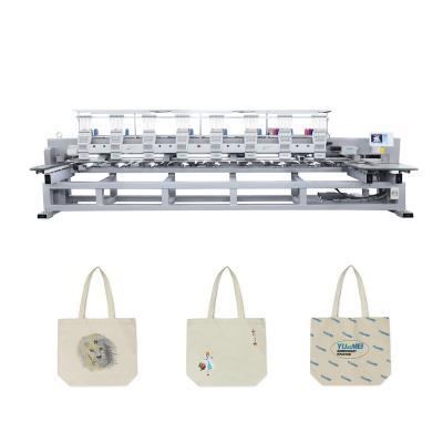 China Garment Shops High Precision Best Quality Eight Head Embroidery Machine Multi Function Bag Hats Embroidery Machine for sale