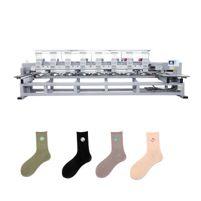 China Garment Shops Embroidery Machine Sock Factory Industrial High Tech 8 Head Embroidery Machine Embroidery Machine for sale