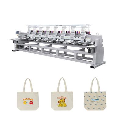 China Garment Shops Newest Model 8 Head Embroidery Machine Same Quality Sewing Machine Computer Embroidery Price for sale