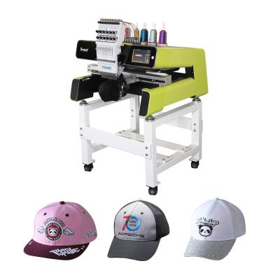 China Garment Shops 2021 New High Quality Fashion Hats Machine Made Single Head Computerized Embroidery Machine Embroidery for sale