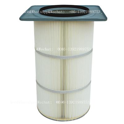 China Factory FMZ-3266 Custom Powder Coating Polyester Air Filter Refillable Fiber Dust Collector Cartridge for sale